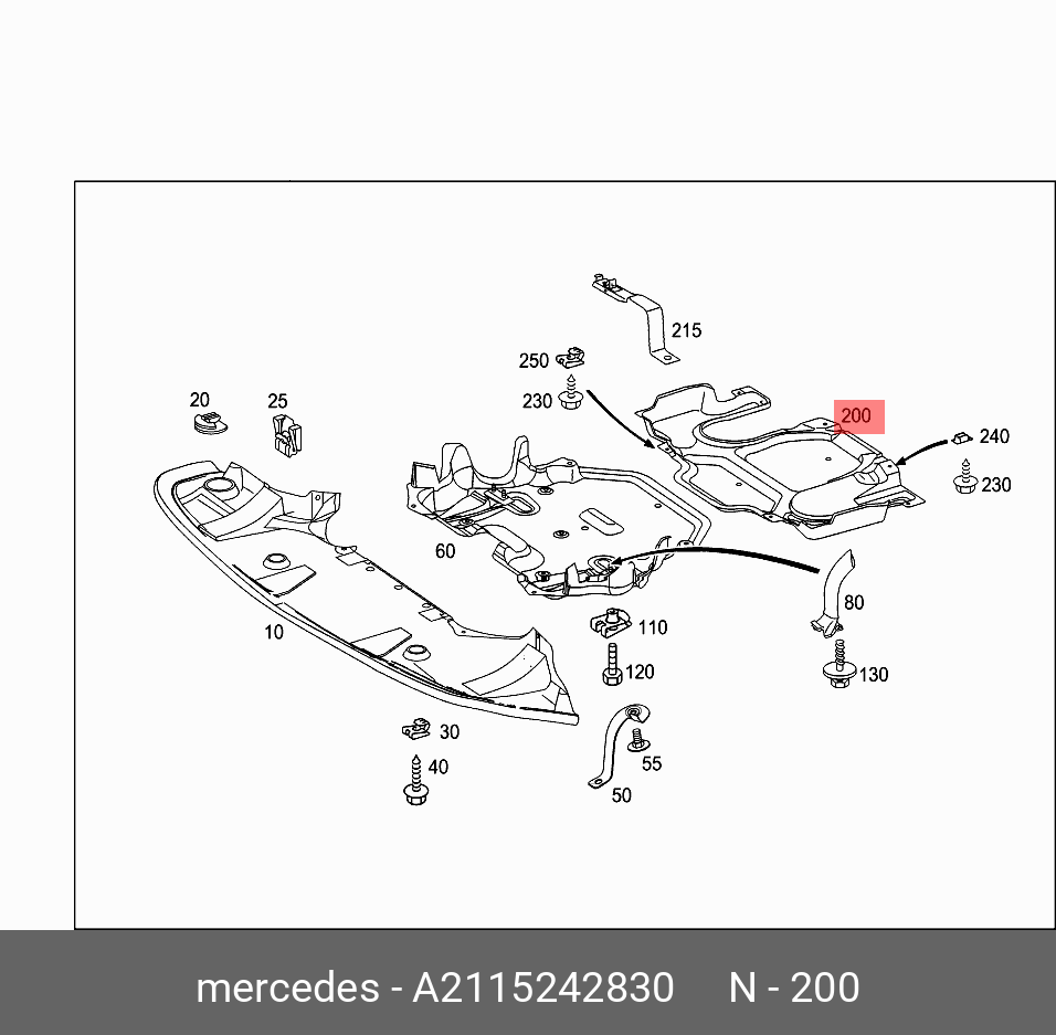Zaşitnik Mator  W211